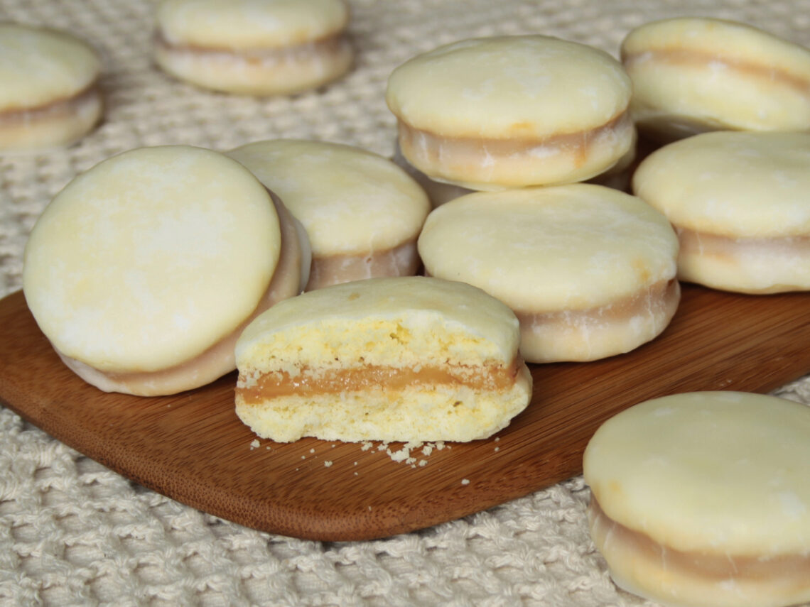 Alfajor de amido de milho