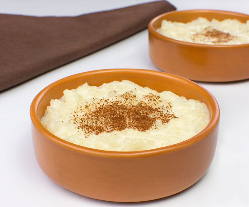 Arroz doce com leite condensado
