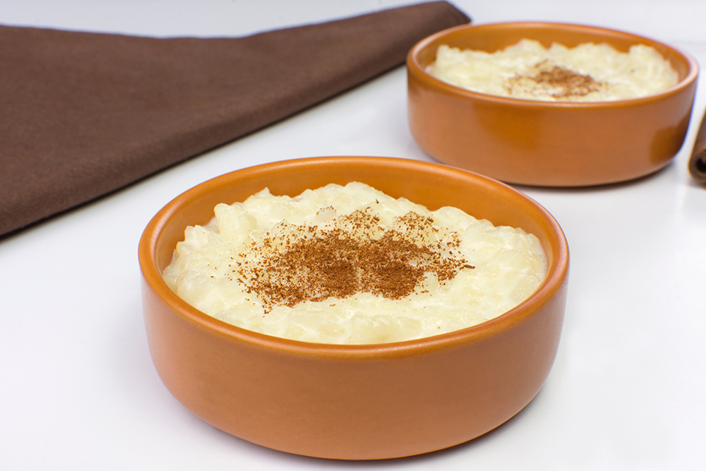 Arroz doce com leite condensado