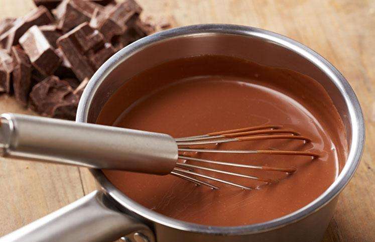 Cobertura de Chocolate com Creme de Leite