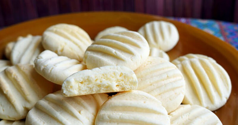 Biscoito de Amido de Milho Amanteigado